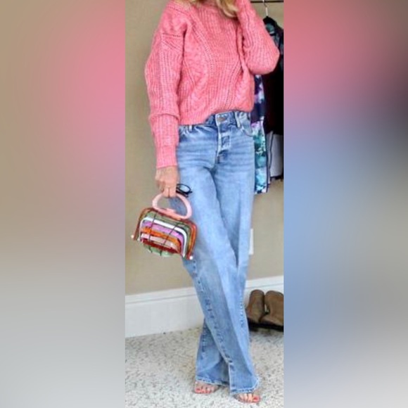 Express relaxed fit straight jean- size 8S - Picture 7 of 12